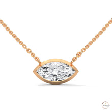 0.85 CT. Marquise Lab Diamond Pendant
