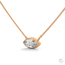 0.85 CT. Marquise Lab Diamond Pendant