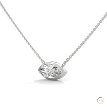 0.85 CT. Marquise Lab Diamond Pendant