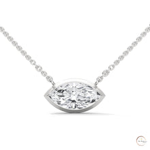0.85 CT. Marquise Lab Diamond Pendant