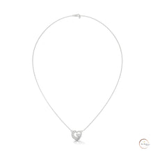 0.90 CT. Heart Diamond Pendant
