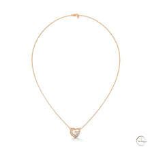 0.90 CT. Heart Diamond Pendant
