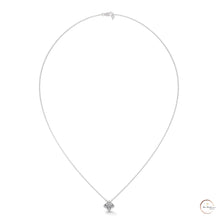 1 CT. Asscher-Cut Diamond Solitaire Pendant
