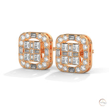 1 CT. Baguette Diamond Stud Earrings