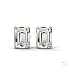 1 CT. Emerald-Cut Lab Diamond Studs
