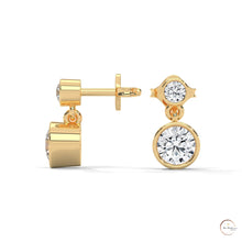 1 CT. Lab Diamond Drop Earrings – Timeless Luxury