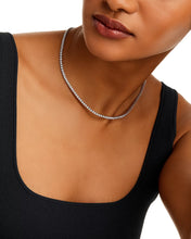 14K Gold Lab Diamond 18 inch Tennis Necklace Square Prong– Luxury Fine Jewelry