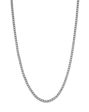 14K Gold Lab Diamond 18 inch Tennis Necklace Square Prong– Luxury Fine Jewelry