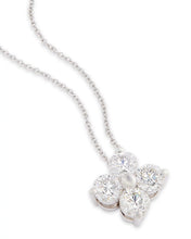 14K Gold Lab Diamond Cluster Pendant – Luxury Jewelry