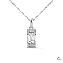 1.0 CT. Emerald-Cut Diamond Pendant