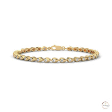 1.20 Ct. Twist Link Lab Diamond Bracelet