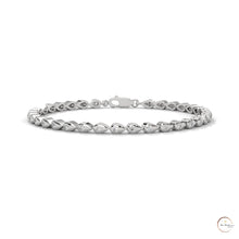 1.20 Ct. Twist Link Lab Diamond Bracelet