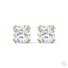 1.25 CT. Cushion-Cut Diamond Stud Earrings