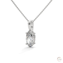 1.25 CT. Marquise Lab Diamond Solitaire Pendant