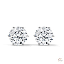 1.30 CT. 6-Prong Round Lab Diamond Studs