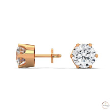 1.30 CT. 6-Prong Solitaire Diamond Studs