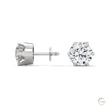 1.30 CT. 6-Prong Solitaire Diamond Studs