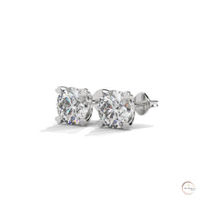 1.30 CT. Heart Prong Solitaire Diamond Studs