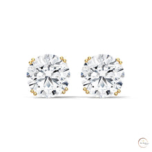 1.30 CT. Round Diamond Stud Earrings