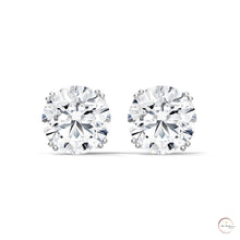1.30 CT. Round Diamond Stud Earrings