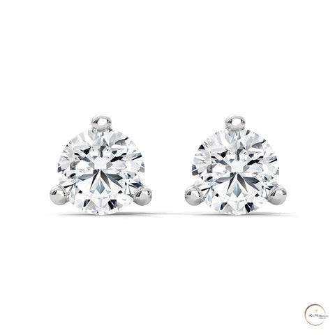 1.30 CT. Round Lab Diamond Studs