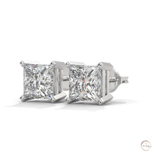 1.5 CT. Princess-Cut Lab Diamond Studs