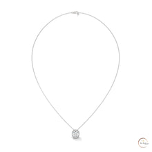 2 CT. Floating Lab Diamond Pendant