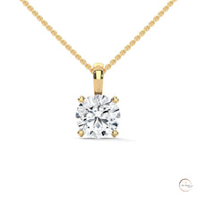 2 CT. Solitaire Lab Diamond Pendant