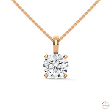 2 CT. Solitaire Lab Diamond Pendant