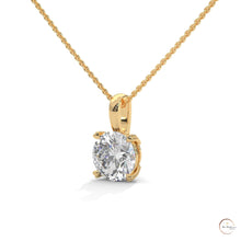 2 CT. Solitaire Lab Diamond Pendant