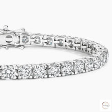 25 Ct. Round Lab Diamond Tennis Bracelet