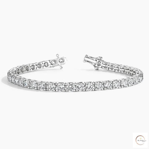 25 Ct. Round Lab Diamond Tennis Bracelet