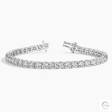 25 Ct. Round Lab Diamond Tennis Bracelet