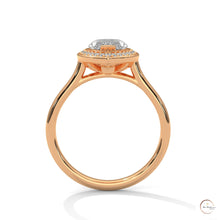 2.20 Ct. Marquise Halo Diamond Ring
