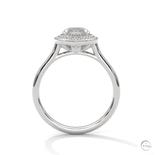 2.20 Ct. Marquise Halo Diamond Ring
