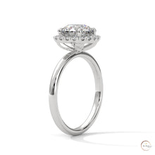 2.25 Ct. Round Diamond Halo Engagement Ring