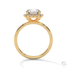 2.25 Ct. Round Diamond Halo Engagement Ring