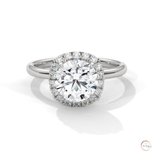 2.25 Ct. Round Diamond Halo Engagement Ring