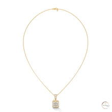 2.3 CT. Baguette & Round Diamond Pendant