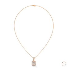 2.3 CT. Baguette & Round Diamond Pendant