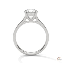 2.30 Ct. Cathedral Pavé Lab Diamond Ring