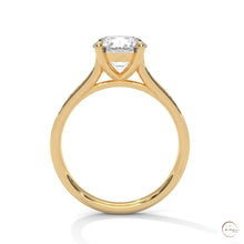 2.30 Ct. Cathedral Pavé Lab Diamond Ring