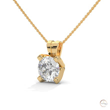 2.45 CT. Round Lab Diamond Pendant