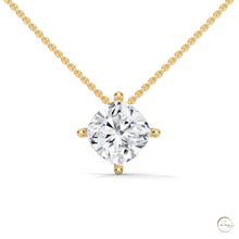 2.5 CT. Cushion Lab Diamond Pendant