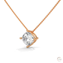 2.5 CT. Cushion Lab Diamond Pendant