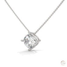 2.5 CT. Cushion Lab Diamond Pendant