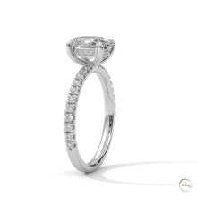 2.50 Ct. Oval Lab Diamond Ring