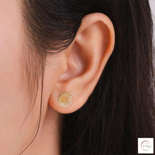 2.70 CT. Snowflake Diamond Cluster Earrings