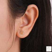 2.70 CT. Snowflake Diamond Cluster Earrings
