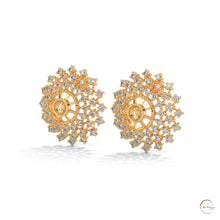 2.70 CT. Snowflake Diamond Cluster Earrings